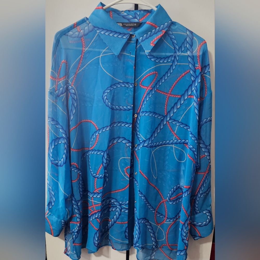 Zara long sleeve top